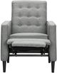 Korson Furniture Leyton Gray Accent Recliner Chair-0