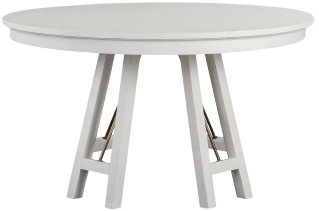 Magnussen Home® Heron Cove Chalk White 52" Round Dining Table-0