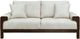 International Furniture Direct Raramuri Brown/White Loveseat-2