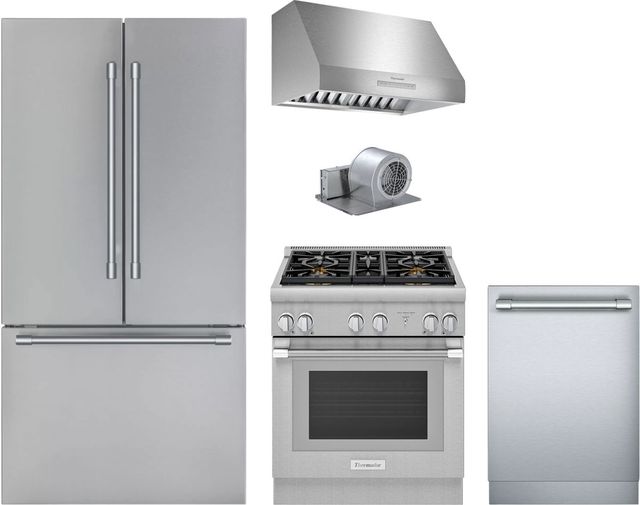 Thermador® 5 Piece Stainless Steel Kitchen Package -0