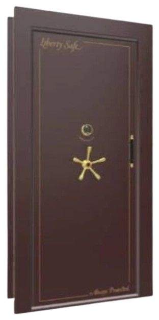 Liberty Safe Burgundy Marble In-Swing Left Hinge Electronic Vault Door-0