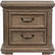 Magnussen Home® Adler Court Florentine Walnut Drawer Nightstand-2