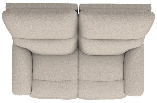La-Z-Boy® Brooks Muslin Power Reclining Loveseat with Headrest and Lumbar-4