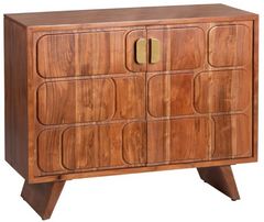 Crestview Collection Cooper Brown Cabinet