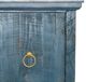 Million Dollar Rustic Ocean Blue 2 Door Console Table-1