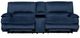 Steve Silver Co. Olsen 3-Piece Indigo Dual-Power Zero-Gravity Modular Reclining Console Loveseat-3