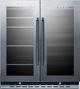 Summit® 5.8 Cu. Ft. Stainless Steel Wine Cooler-0