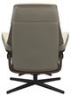 Stressless® by Ekornes® Customizable Ruby Large Manual Recliner and Ottoman with Cross Base-2