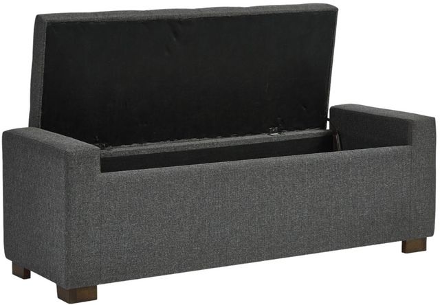 Signature Design by Ashley® Cortwell Gray Storage Bench-3