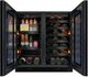 XO 30" Black Stainless Steel Built In Beverage Center and Wine Cooler-2