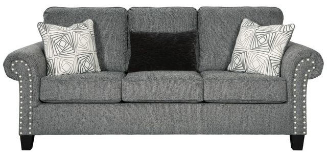 Benchcraft® Agleno 2-Piece Charcoal Living Room Seating Set-1