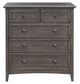 Cottage Creek Furniture Bridgeport Fossil Gray Chest-1