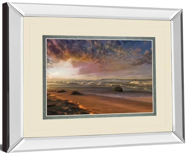 Classy Art Summer Magic by Mike Calascibetta Mirror Framed Wall Art-1