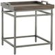 Fairfield® West Camden Tahitian Pearl End Table with Black Base-0