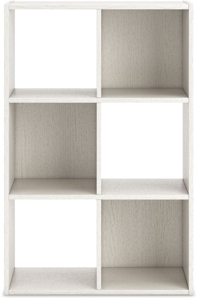Signature Design by Ashley® Aprilyn White Six Cube Organizer-3