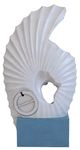 A & B Home Blue/White Abstract Water Outdoor Fountain-3