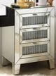 ACME Furniture Noralie Mirrored 3-Drawer Nightstand-0