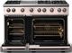 Viking® 5 Series 48" Blush Pro Style Gas (NG) Range with Polished Chrome Trim-1