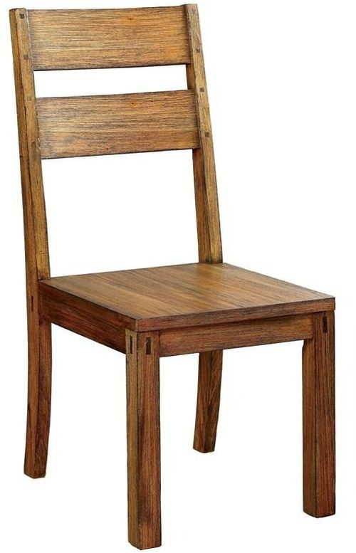 Furniture of America Frontier 2-Piece Side Chair Set - Thumbnail 2