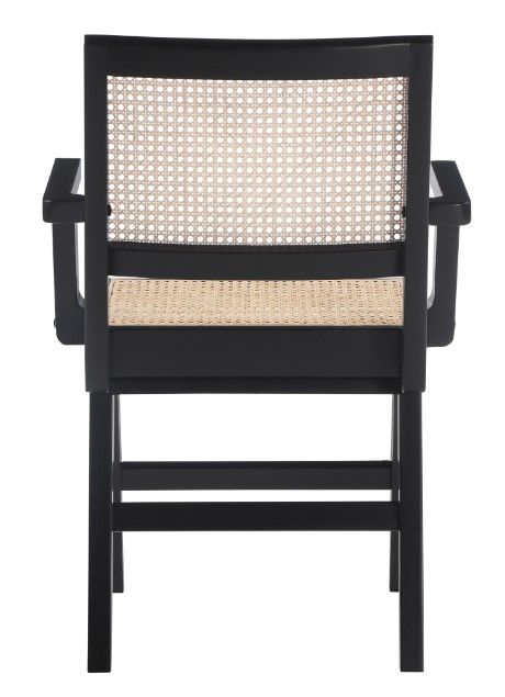 Meridian Furniture Preston Black Dining Arm Chair-2