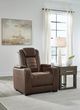 Signature Design by Ashley® High Impact Tobacco Power Recliner with Headrest-5