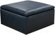 England Furniture Customizable Hendrix Leather Storage Ottoman-0