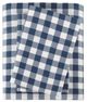 Olliix by Woolrich Flannel Blue Buffalo Check Queen Cotton Sheet Set-0