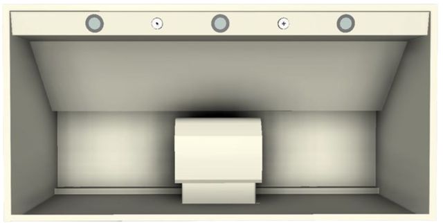 Vent-A-Hood® Premier Magic Lung® 48" Biscuit Wall Mounted Range Hood-2