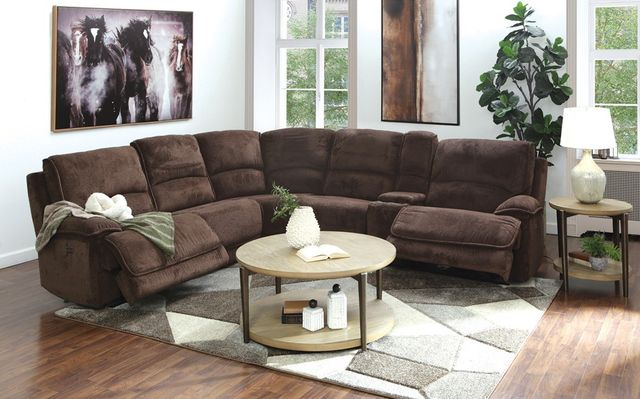 Cheers by Man Wah Cozy Chocolate Sectional Cheers by Man Wah Cozy Chocolate Sectional