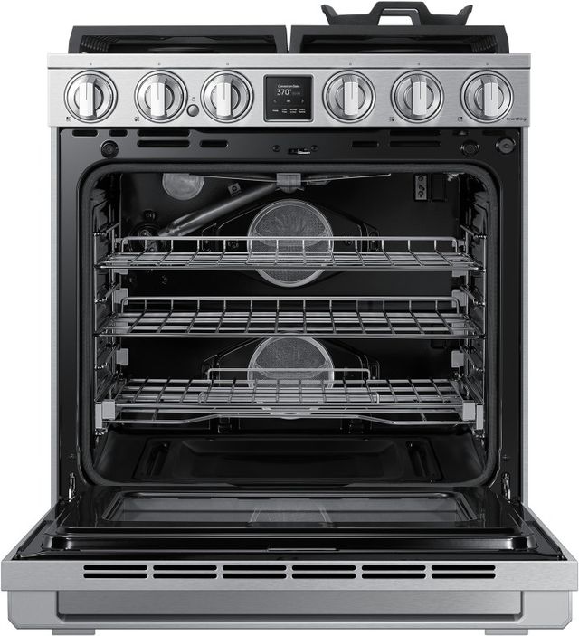 Dacor® 30" Silver Stainless Pro Style Natural Gas Range-1