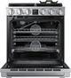 Dacor® 30" Silver Stainless Pro Style Natural Gas Range-1