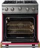 Viking® 5 Series 30" Valentine Liquid Propane Pro Style Gas Range-1