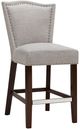 Olliix by Madison Park Grey Nate Counter Stool-0