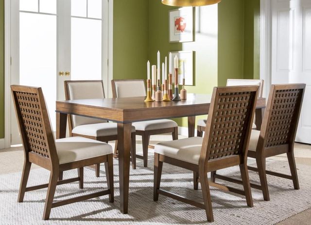 Legacy Classic Midland Warm Amber Rectangular Dining Table-1