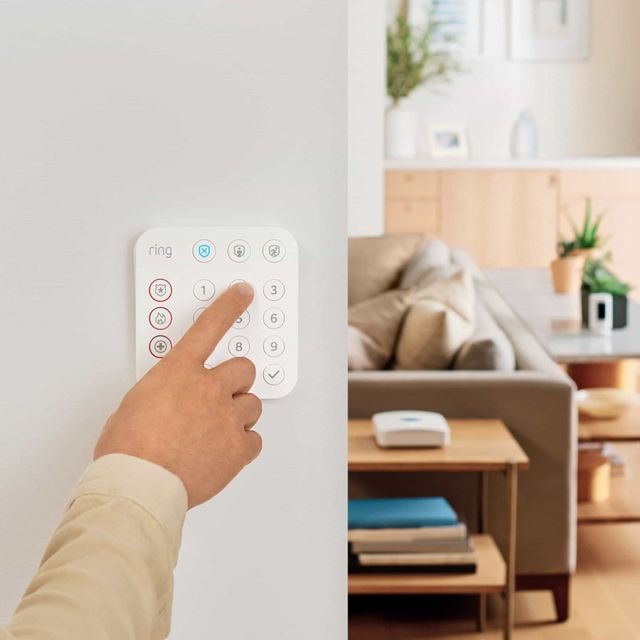 ring 5 Piece White Alarm Security Kit-3