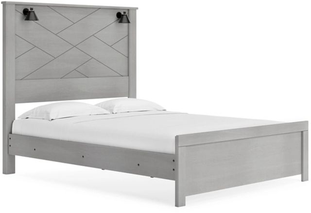 Signature Design by Ashley® Cottonburg Light Gray Queen Panel Bed-0