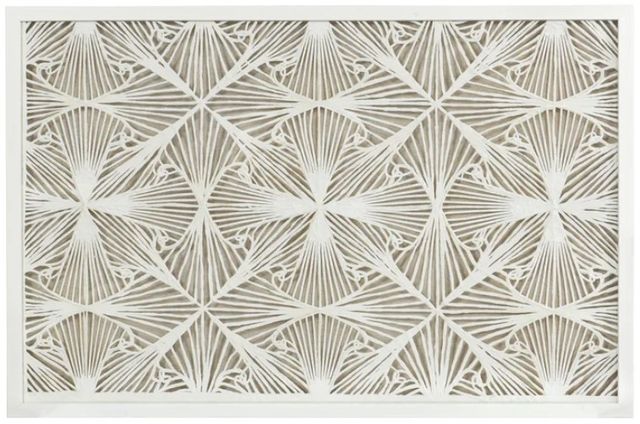 Stylecraft Illusion Shadow Box Gray/Light Gray Wall Art-0