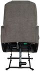 Flexsteel® Zecliner® Model 3+ Petite Dark Umber Power Lift Recliner with Power Headrest, Lumbar, Heat and Massage-4