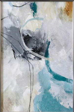 StyleCraft Enigmatic Teal III Wall Art-1