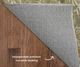 Dalyn™ Rug Company Soft Essentials SE4 Coffee 5'x8' Area Rug-3