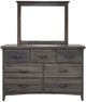 Mako Wood Furniture Natalie Brown Dresser-1