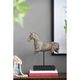 A & B Home Natural Gray Horse Statue-5