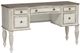 Liberty Furniture Magnolia Manor Antique White/Weathered Bark Vanity Desk-0