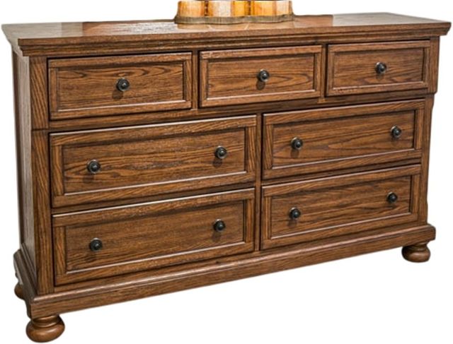 Signature Design by Ashley® Zackaryn Warm Brown Dresser-0