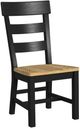 Intercon Hendricks Raven/Rustic Wheat Dining Side Chair-0