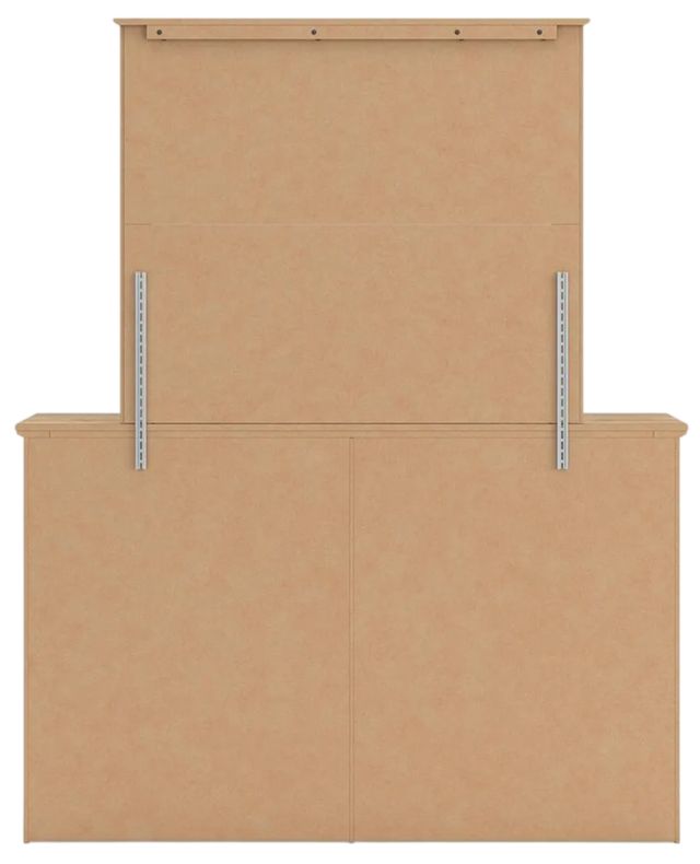 Signature Design by Ashley® Makidern Tan Dresser and Mirror-3