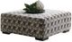 Furniture of America® Alannah Light Gray/Brown Ottoman-0