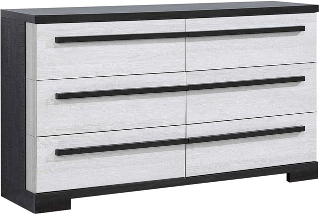 Crown Mark Remington Black/White Dresser-0