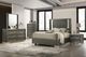 Furniture of America® Leyland 4-Piece Dark Gray Queen Bedroom Set-3