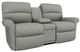 La-Z-Boy® Robin Charcoal Power Reclining Loveseat with Console, Headrest, and Lumbar-0